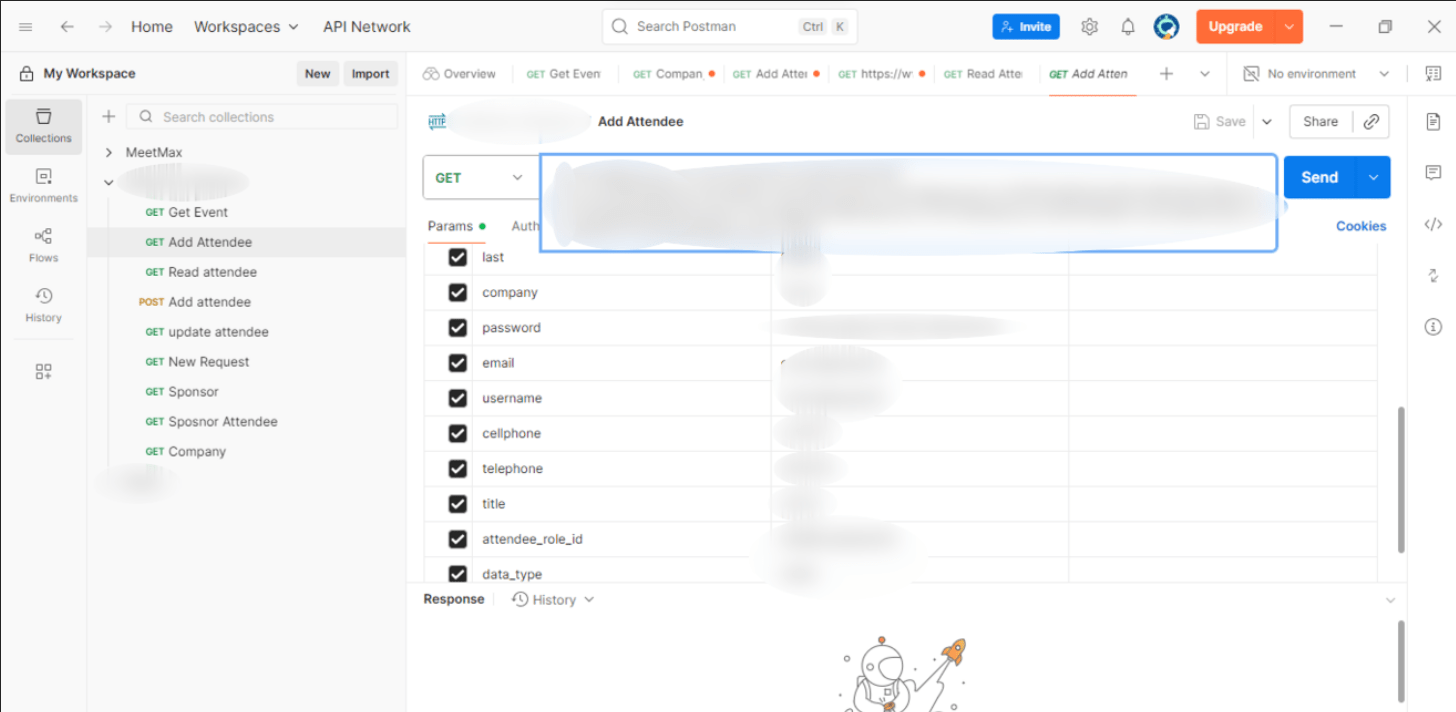 Salesforce REST API + MeetMax
